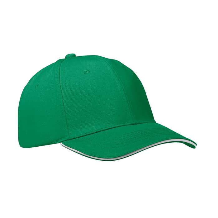 Casquette 6 panneaux 260 gr/m 12