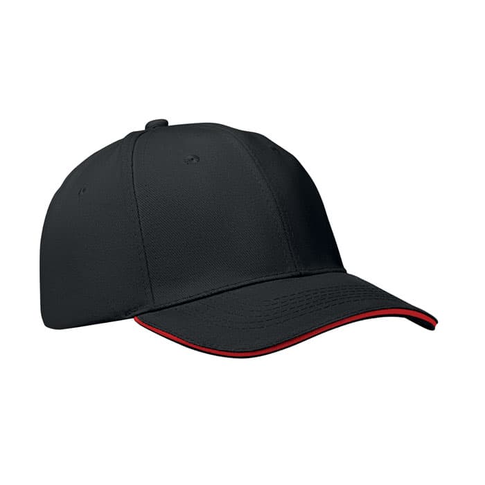 Casquette 6 panneaux 260 gr/m 15